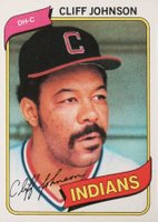 1980 Topps #612 Cliff Johnson Baseball Card