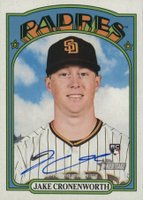 2021 Topps Heritage Real One Autographs #JC Jake Cronenworth Baseball Card