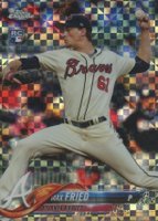 2018 Topps Chrome #66 Max Fried X-Fractor Baseball Card