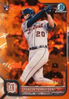 2022 Bowman Chrome Sapphire Edition #53 Spencer Torkelson Orange Baseball Card