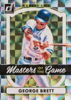 2017 Panini Donruss Masters of the Game #MG-3 George Brett Baseball Card