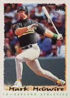 1995 Topps #472 Mark McGwire Baseball Card