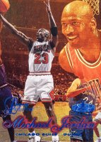 1997 Flair Showcase Legacy Collection #1 Michael Jordan Row 2 Basketball Card