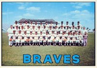 1967 Topps #477 Atlanta Braves Baseball Card
