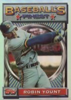1993 Finest #192 Robin Yount Refractor Baseball Card