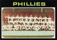 1971 Topps #268 Philadelphia Phillies Team Baseball Card