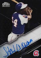 2020 Topps Chrome Black Autographs #HA Hank Aaron Baseball Card