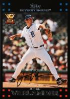 2007 Topps #160 Justin Verlander Baseball Card