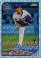 2024 Topps Silver Pack 1989 Chrome Promo #15 Yoshinobu Yamamoto Update Baseball Card