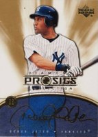 2004 Upper Deck Diamond Collection Pro Sigs #61 Derek Jeter Gold Baseball Card
