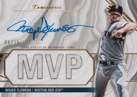 2022 Topps Luminaries Masters of the Mound Autographs #MOMRCL Roger Clemens Baseball Card