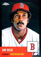2022 Topps Chrome Platinum Anniversary #398 Jim Rice Baseball Card