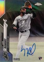 2020 Topps Chrome Rookie Autographs #RALR Luis Robert Refractor Baseball Card
