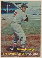 1957 Topps #236 Joe Ginsberg Baseball Card