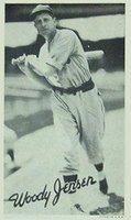1936 Goudey Premiums-Type 1-Wide Pen # Woody Jensen Batting Baseball Card