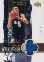 2003 Upper Deck Exquisite Collection #6-P Dirk Nowitzki Patch Basketball Card