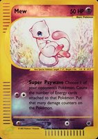 2002 Pokemon Expedition #19 Mew-Reverse Foil TCG Card