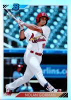 2020 Bowman Heritage Chrome Prospects #NG Nolan Gorman Refractor Baseball Card