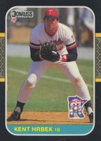 1987 Donruss #73 Kent Hrbek Baseball Card