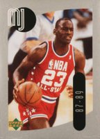 1998 Upper Deck International MJ Stickers #17 Michael Jordan Basketball Card