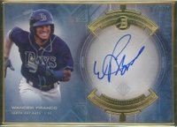 2020 Bowman Transcendent Collection Transcendent Collection Autographs #WF Wander Franco Variation Baseball Card