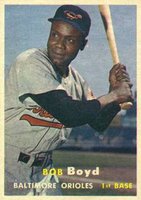 1957 Topps #26 Bob Boyd Baseball Card