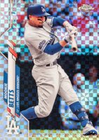 2020 Topps Chrome #100 Mookie Betts X-Fractor Baseball Card