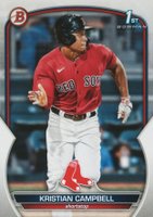 2023 Bowman Draft #BD125 Kristian Campbell Baseball Card