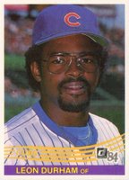 1984 Donruss #67 Leon Durham Baseball Card