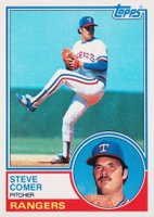 1983 Topps #353 Steve Comer Baseball Card