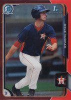 2015 Bowman Draft #75 Kyle Tucker Chrome-Red Refractor Baseball Card