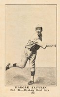 1917 Boston Store #83 Harold Janvrin Baseball Card