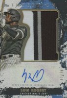 2021 Topps Inception Autograph Jumbo Patch #LR Luis Robert Baseball Card