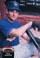 1992 Stadium Club #230 Paul Molitor Baseball Card