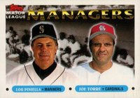 1993 Topps #512 Joe Torre/Lou Piniella Baseball Card