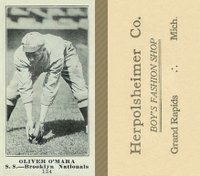 1916 Herpolsheimer Co. #134 Oliver O'Mara Baseball Card
