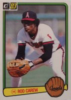 1983 Donruss #90 Rod Carew Baseball Card