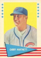 1961 Fleer #41 Gabby Hartnett Baseball Card
