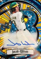 2023 Bowman Draft Bowman Glass Autograph #BGAJW Jacob Wilson Baseball Card