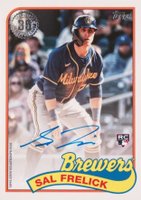 2024 Topps 1989 Topps Baseball Autographs #89BASF Sal Frelick Baseball Card