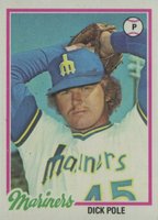 1978 Topps #233 Dick Pole Baseball Card
