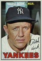 1967 Topps #468 Ralph Houk Baseball Card