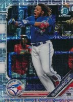 2019 Bowman Mega Box Chrome #1 Vladimir Guerrero Jr. Without Helmet Baseball Card
