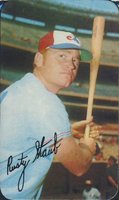 1970 Topps Super #41 Rusty Staub Short print Baseball Card