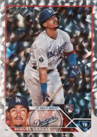 2023 Topps #163 Miguel Vargas Silver Foil Baseball Card