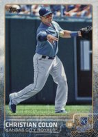 2015 Topps #495 Christian Colon Baseball Card
