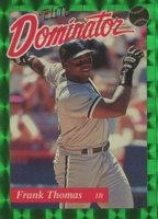 1993 Donruss Elite Dominator #13 Frank Thomas Baseball Card
