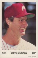 1985 Tastykake Phillies # Steve Carlton Baseball Card