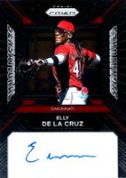 2024 Panini Prizm Sensational Signatures #SSEDC Elly de La Cruz Baseball Card