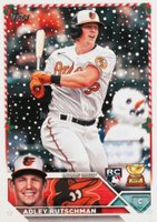 2023 Topps Holiday #H50 Adley Rutschman Sssp Baseball Card